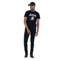 Men's New Era NOS NBA LOSLAK Short Sleeve T-Shirt 60416756 Black