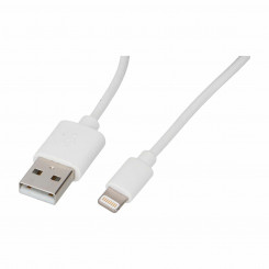 USB-Lightning Kaabel All Ride Valge 1,2 m