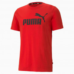 Мужская футболка с коротким рукавом Puma LOGO TEE 586666 11 Красный