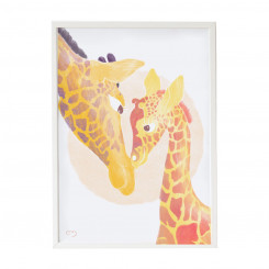 Painting Crochetts 33 x 43 x 2 cm Giraffe