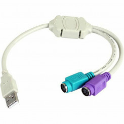 USB-адаптер 3GO C101 Hall MINI-Din (PS/2)