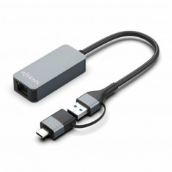 USB-кабель Aisens A109-0710 Серый