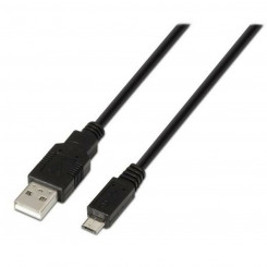 USB-kaabel Aisens A101-0029 Must 3 m