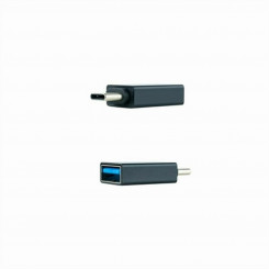 USB adapter NANOCABLE 10.02.0010 Black (1 Unit)