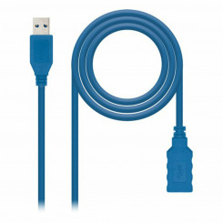 Адаптер USB-C-DisplayPort NANOCABLE 10.01.0901-BL Sinine