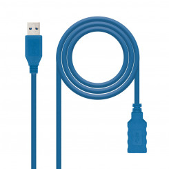 USB-удлинитель NANOCABLE 10.01.0902-BL Синий 2 м