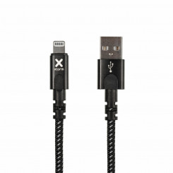 USB-Lightning Kaabel Xtorm CX2021 Must 3 m