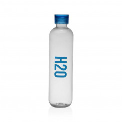 Water bottle Versa H2o Blue Steel polystyrene 1 L 9 x 29 x 9 cm