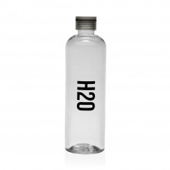 Бутылка для воды Versa H2o Black Steel, полистирол, 1,5 л, 9 x 29 x 9 см