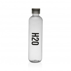 Бутылка для воды Versa H2o Black Steel, полистирол, 1 л, 9 x 29 x 9 см
