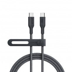 USB cable Anker A80F6H11 Black/Grey 1.8 m