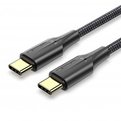 USB-кабель Vention TAUBF 1 м Черный (1 шт.)