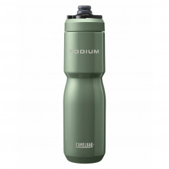 Water Bottle Camelbak C2965/301065/UNI Green Black White Stainless Steel