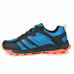 Adult Running Shoes Hi-Tec Toubkal Low Waterproof Navy Blue Men