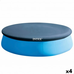 Pool cover Intex Sea blue Ø 396 cm Round (4 Units)