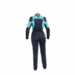 Racing suit OMP FIRST ELLE Navy blue 44 with FIA homologation