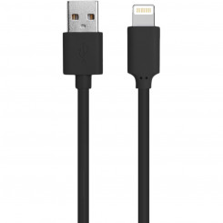 USB-kaabel BigBen Connected WCBLMFI1MB Must 1 m (1 Ühikut)