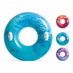 Inflatable swimming device Intex With handles Ø 91 cm Multicolor
