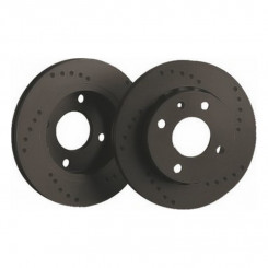 Brake Discs Black Diamond KBD1381CD Solid Rear Drill