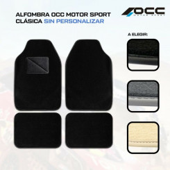 Car Floor Mat Set OCC Motorsport ELEGANCE Black