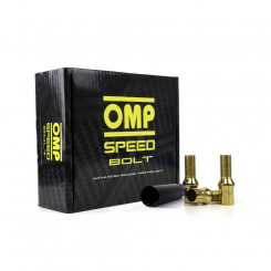 Set Nuts OMP 27 mm Yellow 20 uds M14 x 1,25
