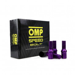 Набор гаек OMP 27 мм Фиолетовый 20 шт. M12 x 1,50