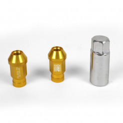 Komplekt Mutrid OMP Gold 40 mm 20 uds M12 x 1,50