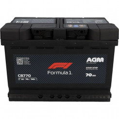 Car Battery FORMULA 1 F110868 760 A 12 V 70 Ah