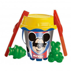 Beach Bucket Unice Toys Mickey Mouse PVC (6 pcs)