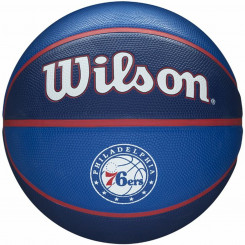 Баскетбольный мяч Wilson NBA Tribute Philadelphia (Один размер) Синий