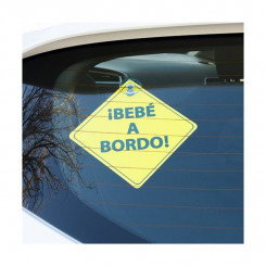 Автомобильный постер ¡Bebé a Bordo!