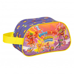 Школьная туалетная сумка SuperThings Guardians of Kazoom Пурпурно-желтый (26 x 15 x 12 см)