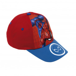 Детская кепка Человек-паук Великая сила Красная Синяя (48-51 см)