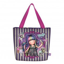 Bag Gorjuss Up and away Lunchbox Purple (24 x 29 x 10 cm)