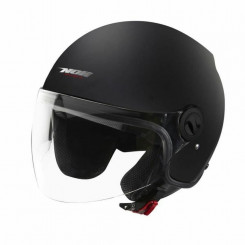 Шлем Nox Черный Мотоциклетный Реактивный