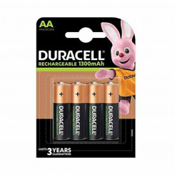Аккумуляторные батарейки AA DURACELL 1300 мАч