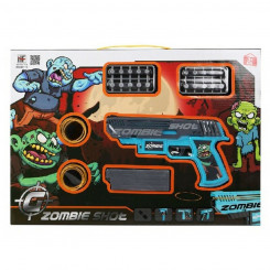 Игровой набор Zombie Shot Dart Gun Blue (43 x 30 см)