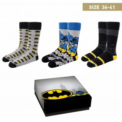 Sokid Batman 3 paari, üks suurus (36-41)