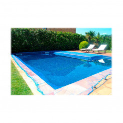 Swimming Pool Cover Fun&Go Leaf Pool Blue (4 x 4 m)