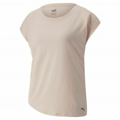 Женская футболка с коротким рукавом Puma Studio Foundation Бежевый Светло-Розовый