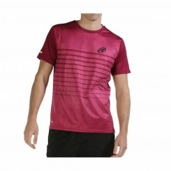 Men’s Short Sleeve T-Shirt Bullpadel Litis Fuchsia