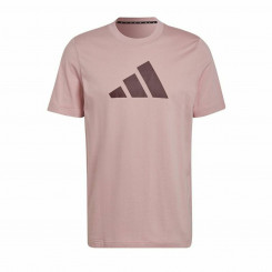 Men’s Short Sleeve T-Shirt Adidas Future Icons Light Pink