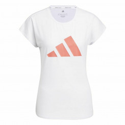 Women’s Short Sleeve T-Shirt Adidas Training 3B White