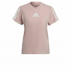 Naiste lühikeste varrukatega T-särk Adidas Aeroready Made for Training Pink