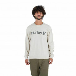 Men’s Sweatshirt without Hood Hurley One&Only Solid Soft green