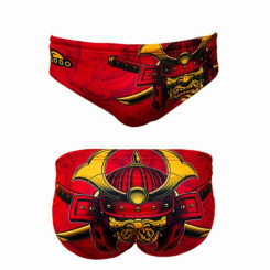 Men’s Bathing Costume Turbo Waterpolo Samurai Italia Red