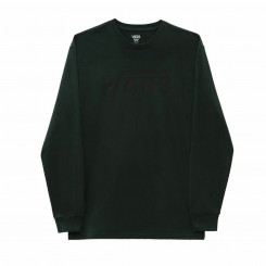 Sweatshirt without Hood Vans Classic LS Green