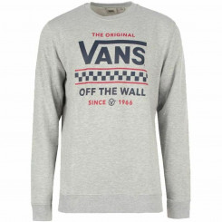 Men’s Sweatshirt without Hood Vans Stackton Crew Grey