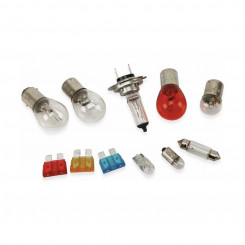 Set Dunlop H7 11 Pieces Replacement Bulbs and Headlights