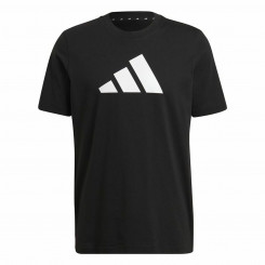 Мужская футболка с коротким рукавом Adidas Future Icons Logo черная